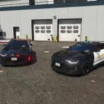 Police/Sheriff Muscle car pack [Add-On | Template] 1.0