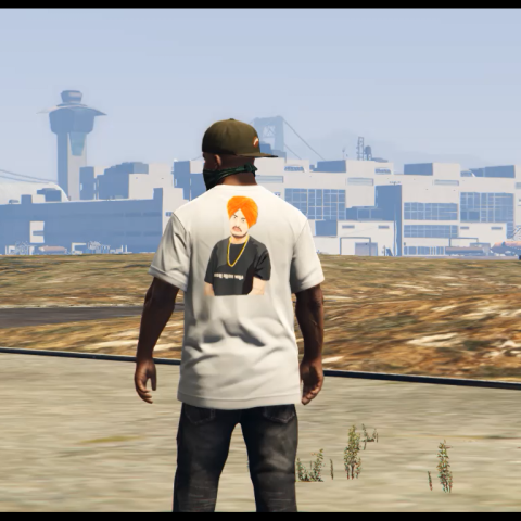 Sidhu moose wala t-shirt V1.0 – GTA 5 mod