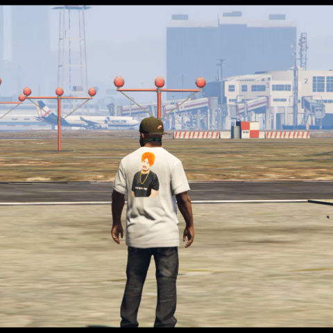 Sidhu moose wala t-shirt V1.0 – GTA 5 mod