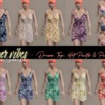 Summer Vibes - Dress, Top, Hot Pants & Necklace for MP female 1.0