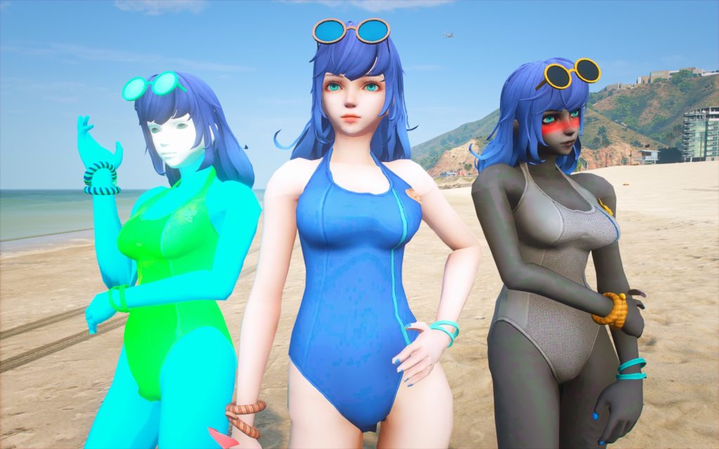 Swimsuit girl [Add-On Ped] 1.0