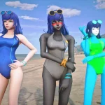 Swimsuit girl [Add-On Ped] 1.0