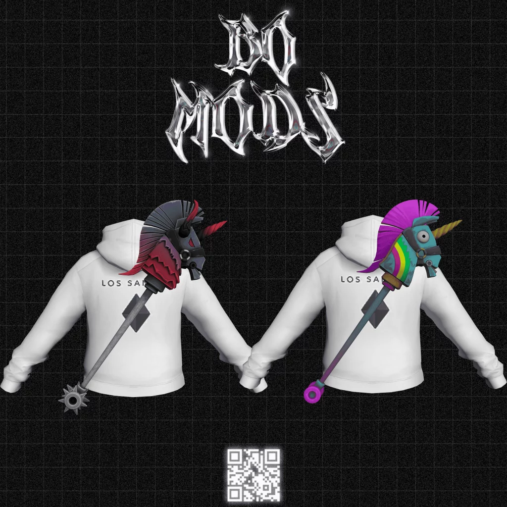 Thunder Crash/Rainbow Smash pickaxes [Replace / FiveM / Rage MP] Male/Female