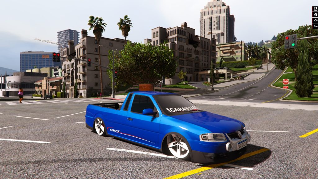 Vw saveiro G4 surf blue do lukão [Add-On]