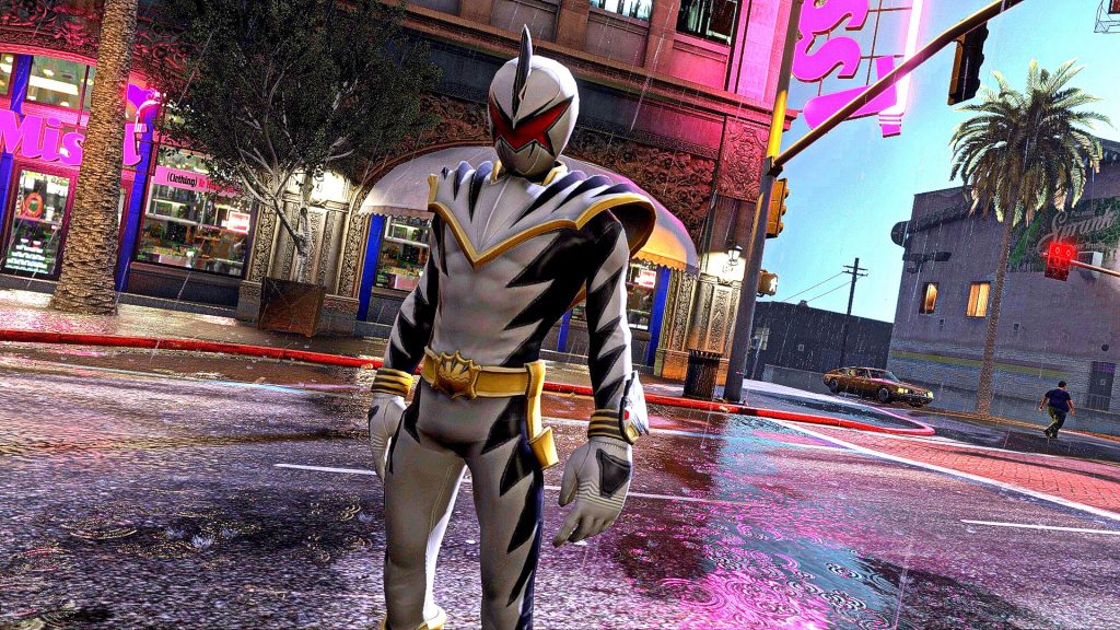 White Dino Thunder [Power Ranger] [Addon] 1.0