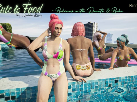 Cute & Food - bikini for MP female 1.0