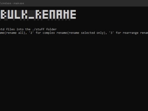 Gta5 bulk rename 1.0