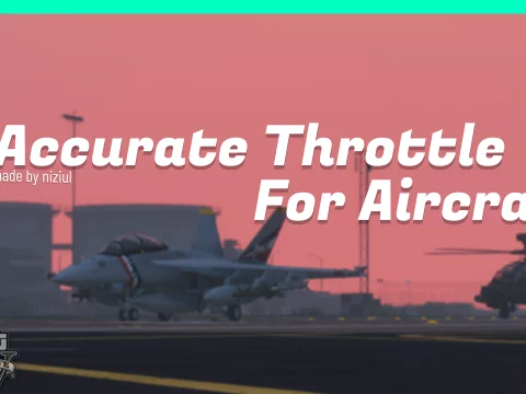 Accurate Throttle For Aircraft - Keyboards v0.1