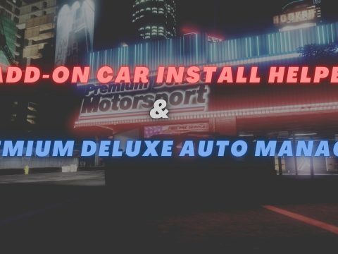 Add On Car Install Helper / Premium Deluxe Motorsport Manager / Language Generator 6.2