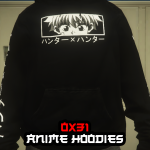 Anime Hoodies for MP Male | FIVEM READY 1.0