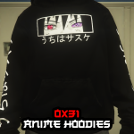 Anime Hoodies for MP Male | FIVEM READY 1.0