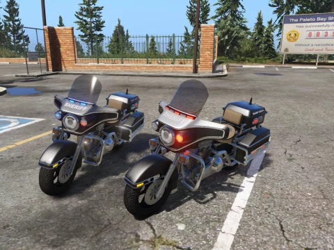 Blaine County Sheriff Wintergreen Motorcycle [Add-On | Template] 1.0