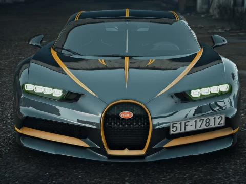 Bugatti Chiron Gold Strip [Add-On] 1.0