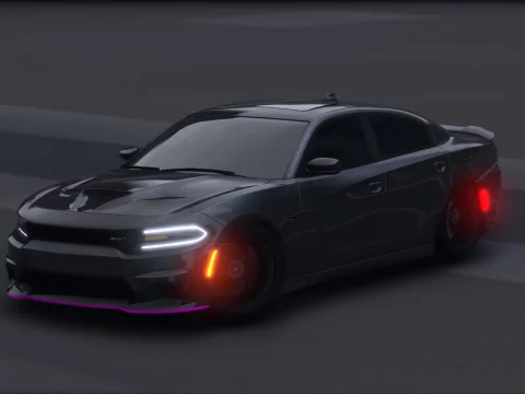 Charger Hellcat 2015 [Replace | Addon | FiveM | Animated | Extras | Unlocked] 1.0