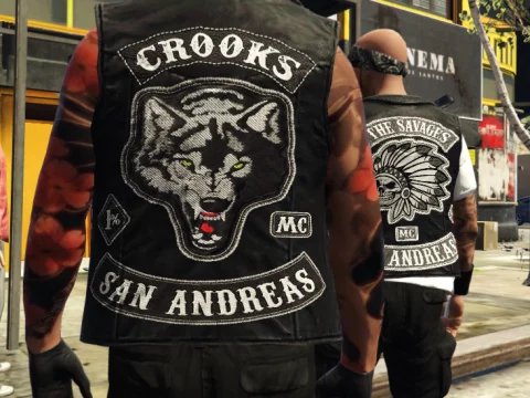 Crooks MC Vest (SP/FiveM/add-on) 1.0
