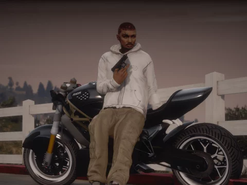 Custom Face texture for MP Male 1.0