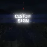 Custom Sign letters a-z/A-Z [SP / FiveM]