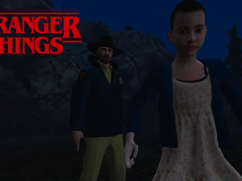Eleven (Stranger Things) [Add-On Ped]