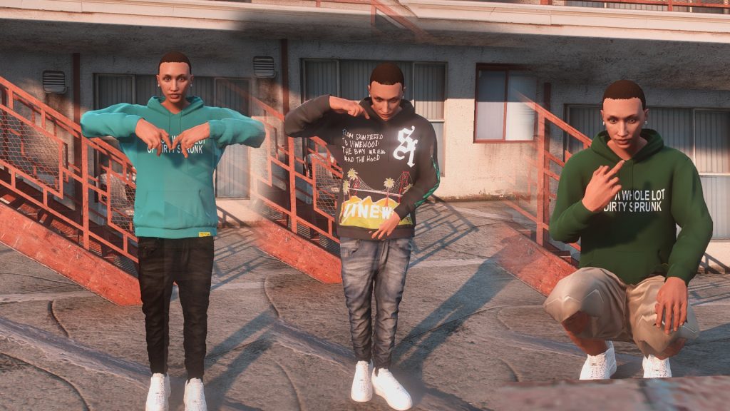 Emote Poses & Gangsigns