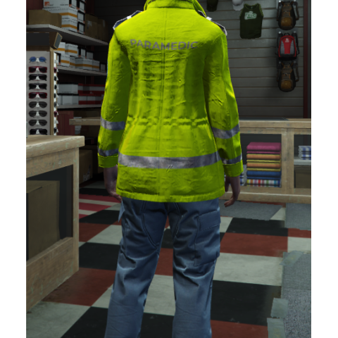 English High Vis EMS Uniform Pack 1.1 – GTA 5 mod