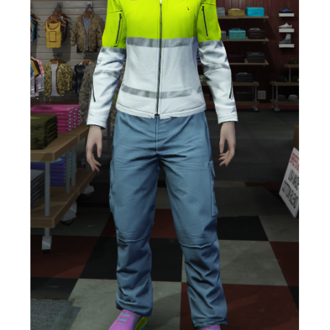 English High Vis EMS Uniform Pack 1.1 – GTA 5 mod