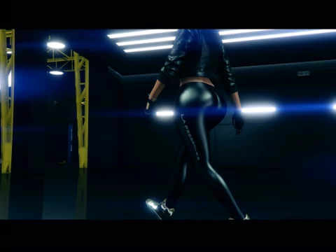 High Poly Leggings Latex Design + 1 Jacket La Freeroams Remastered Design