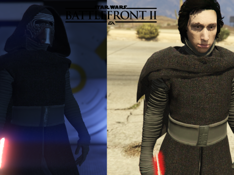 Kylo Ren The Force Awakens SWBF2