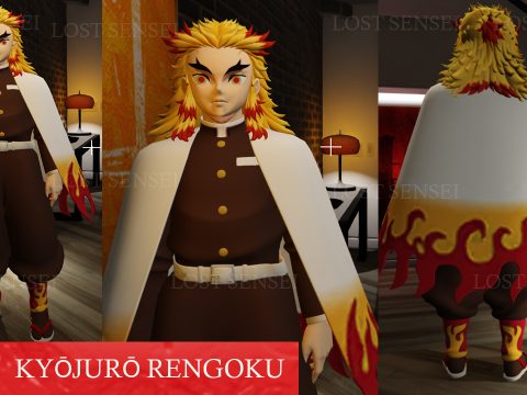 Kyojuro Rengoku Demon Slayer [Add-On Ped / FiveM] 1.0
