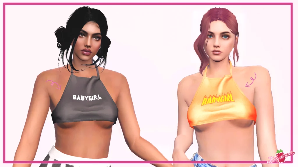 Lifted Halter Top for MP Female 1.0