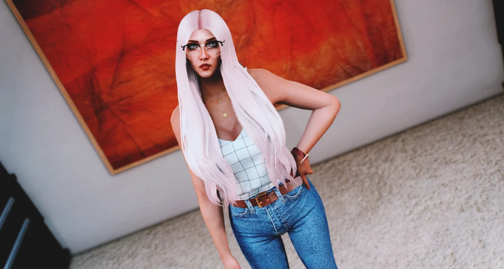 Long hair for MP Female 1.0