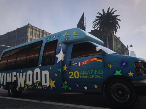 Mapped Tour Bus [Replace | Liveries] 1.0