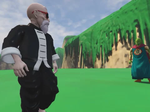 Master Roshi - Black Gi | Dragon Ball Z [Add-On Ped] 1.0