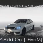 Mercedes AMG C63 M156 6.3L V8 Sound Mod [SP Add-On | FiveM] V0.1