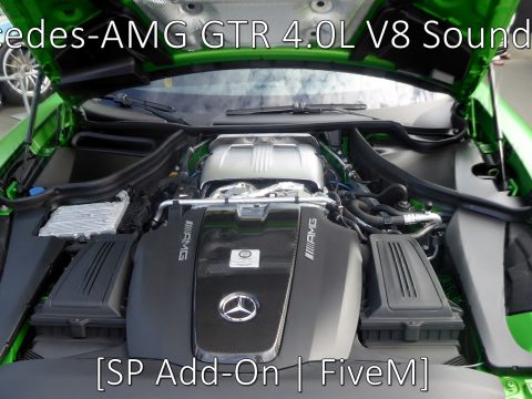 Mercedes-AMG GTR 4.0L V8 Sound Mod [SP Add-On | FiveM] V0.1