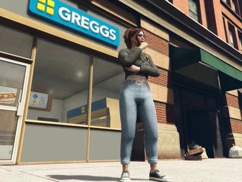 Mom Jeans for MP Female 1.0