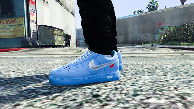 Nike Air Force 1 Low Off-White MCA University Blue for Franklin 1.0