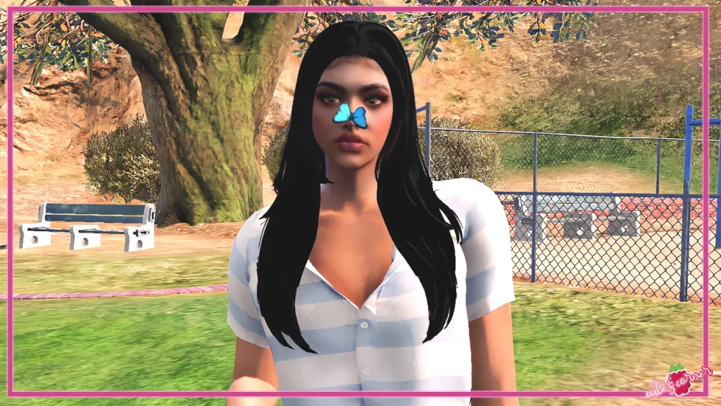 Nose Butterfly Accessory for MP Female 1.0 