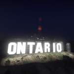Ontario sign replaces Vinewood sign [FIVEM/SP] 1.0