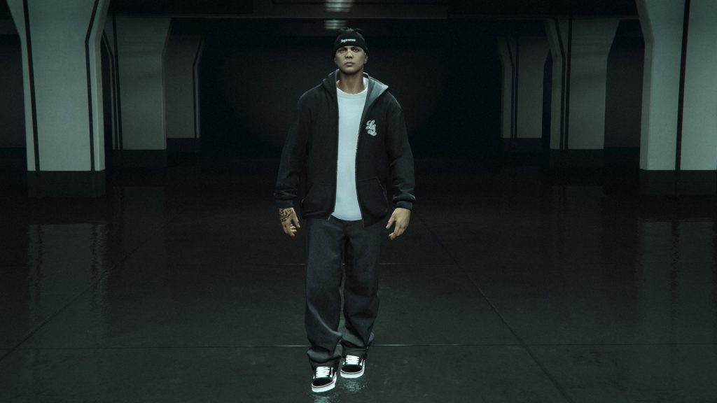 Oversized Zip Up Hoodie for MP Male V1.0