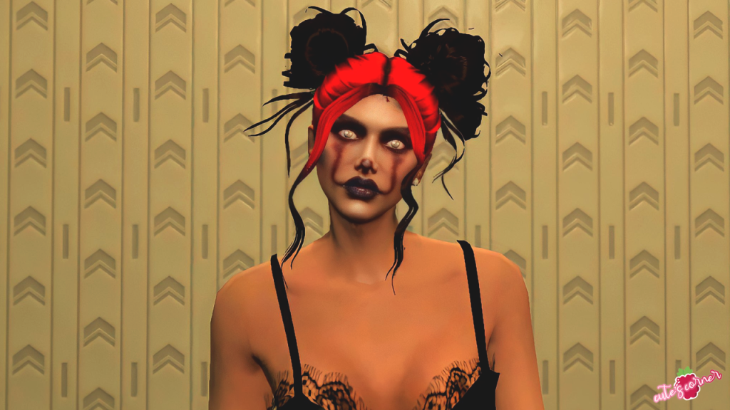 Pennywise Makeup for MP Female 1.0