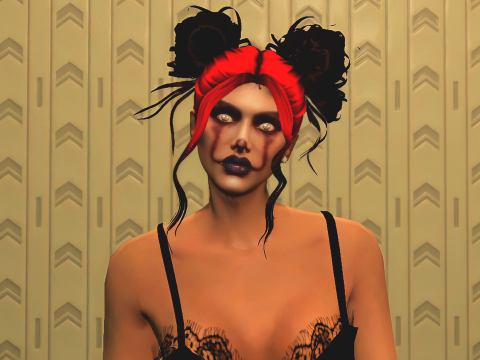 Pennywise Makeup for MP Female 1.0