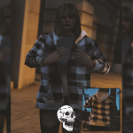 Plaid Hoodie Combo for MP Female