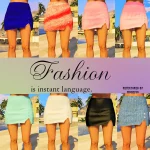 Plaid Skirt Retexture for MP Female 1.0