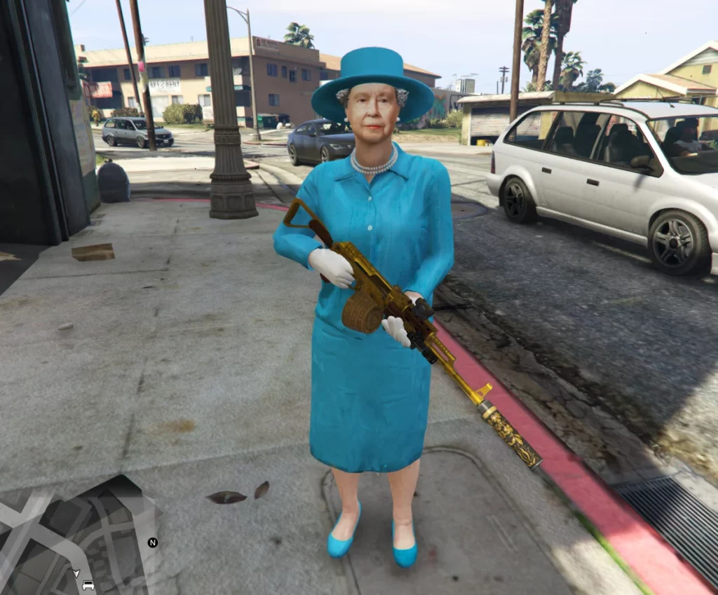 Queen Elizabeth II [Add-On Ped] 1.0