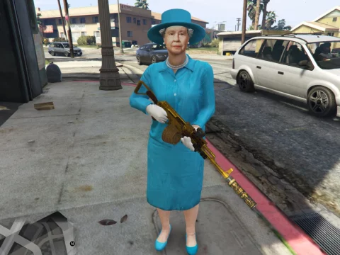 Queen Elizabeth II [Add-On Ped] 1.0