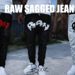 RAW Sagged Jeans for SP/MP 1.0