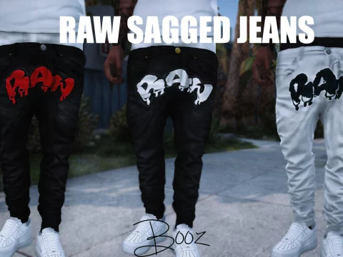 RAW Sagged Jeans for SP/MP 1.0