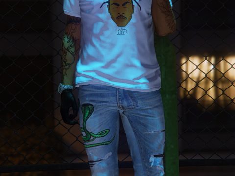 RIP Coolio Shirt for MP Male 1.0