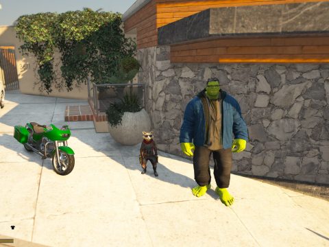 Rocket Raccoon [Add-On Ped] 1.0