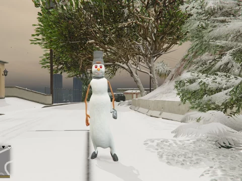 Snow Man [Add-On Ped] 1.0